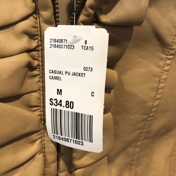 NWT Forever 21 Faux Leather Jacket - Picture 4 of 4